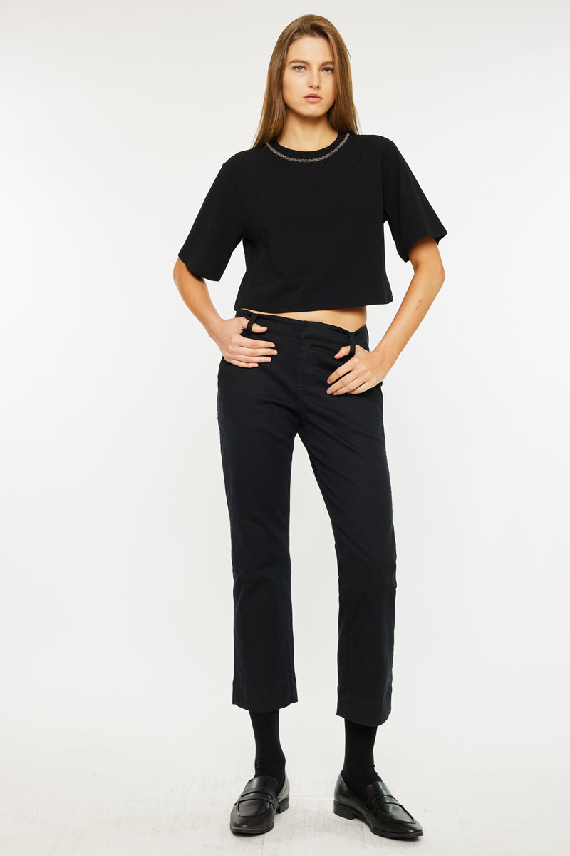 Julia Mid Rise Straight Jeans - Official Kancan USA
