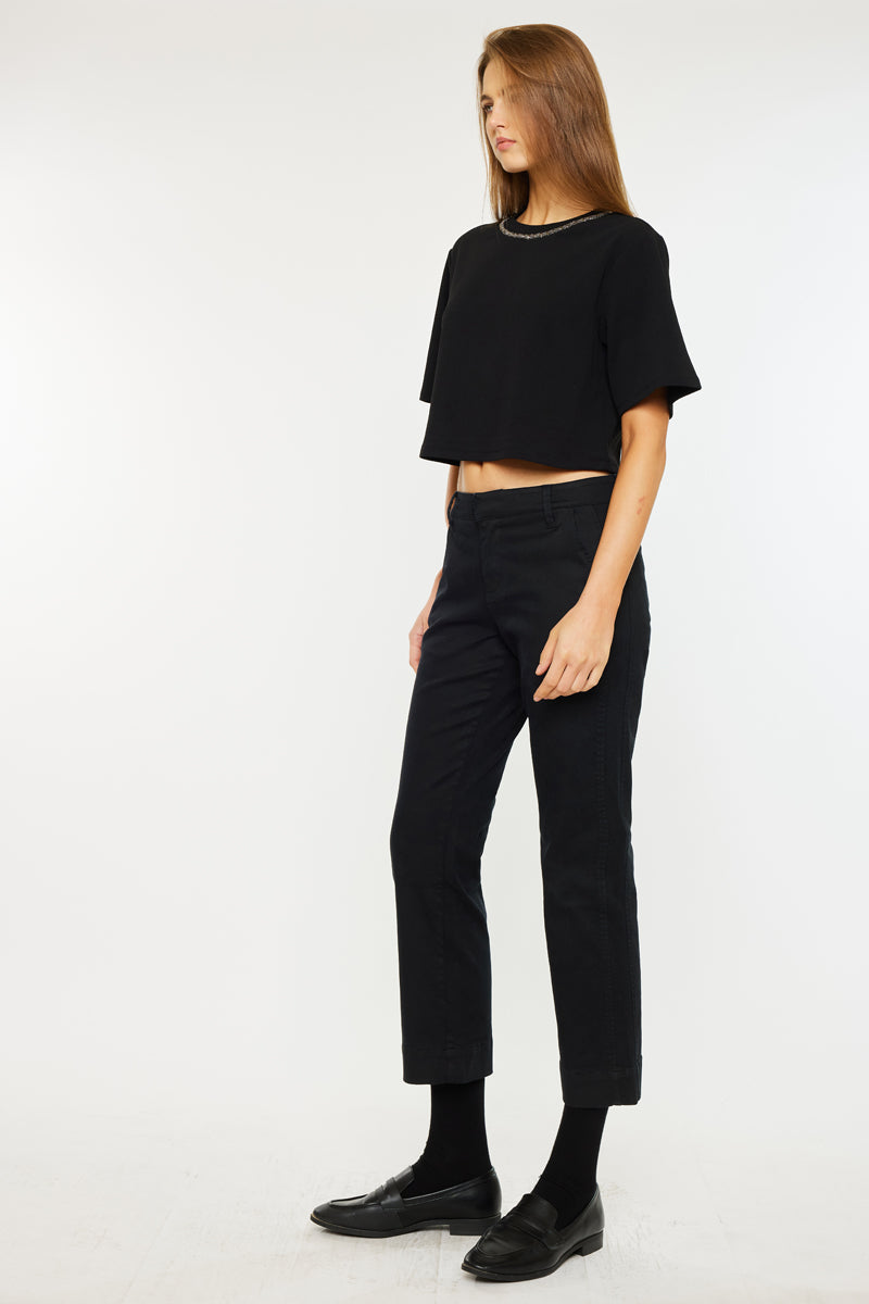 Julia Mid Rise Straight Jeans - Official Kancan USA