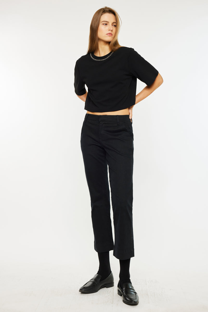 Julia Mid Rise Straight Jeans - Official Kancan USA