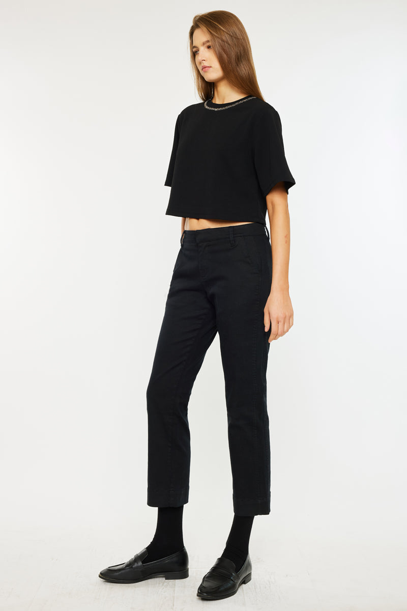 Julia Mid Rise Straight Jeans - Official Kancan USA