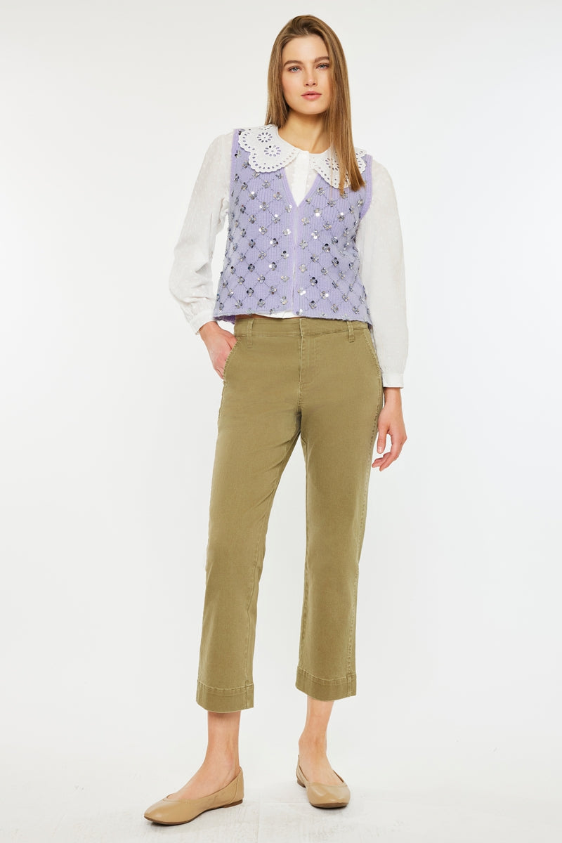 Julia Mid Rise Straight Jeans - Official Kancan USA