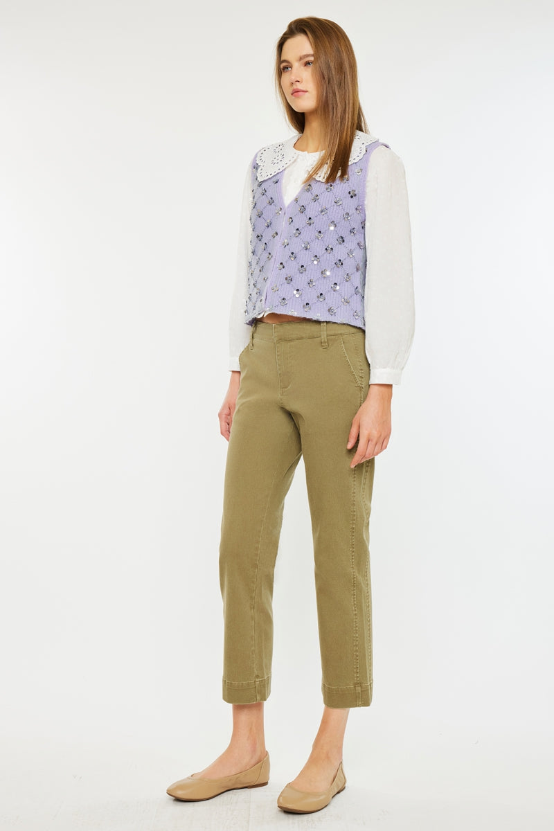 Julia Mid Rise Straight Jeans - Official Kancan USA