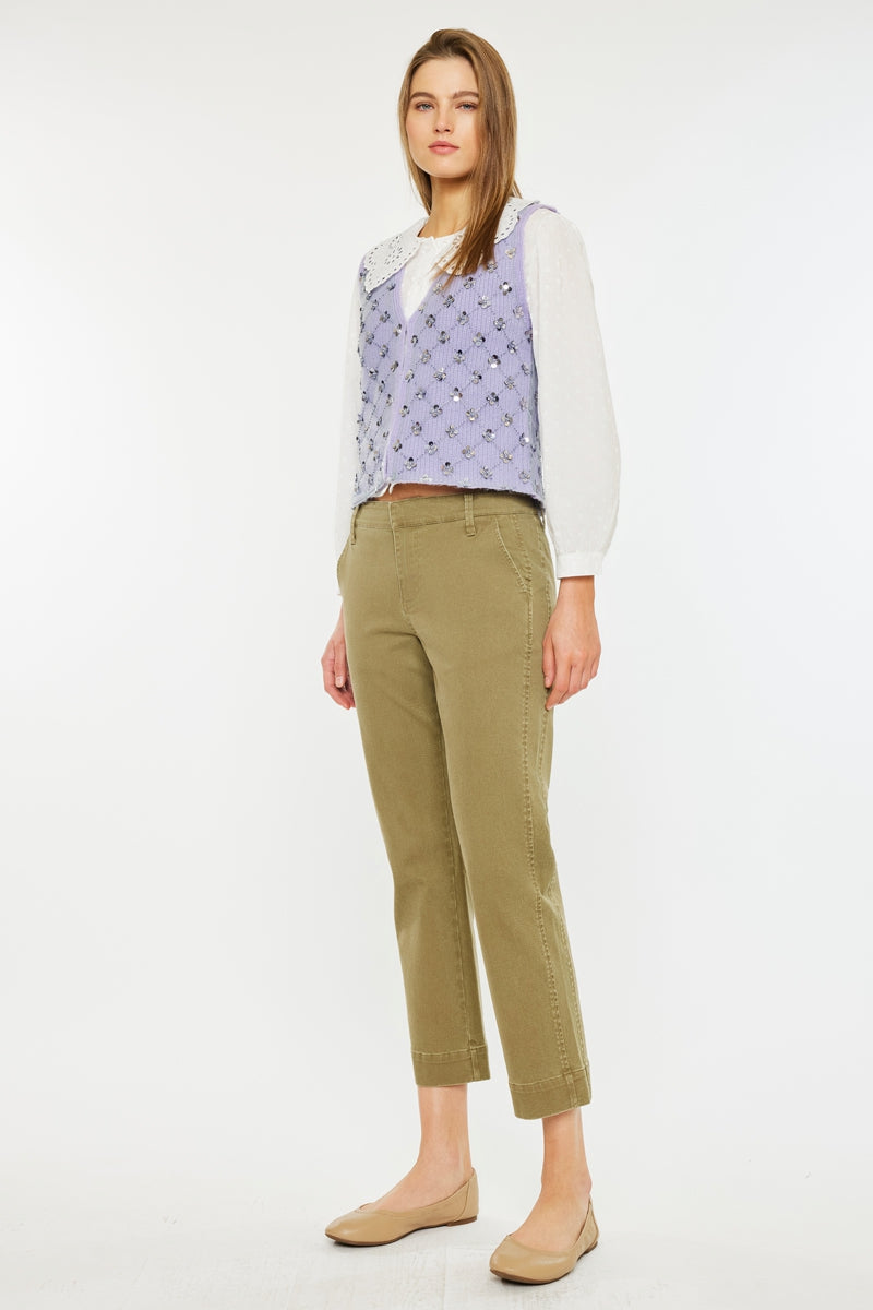 Julia Mid Rise Straight Jeans - Official Kancan USA