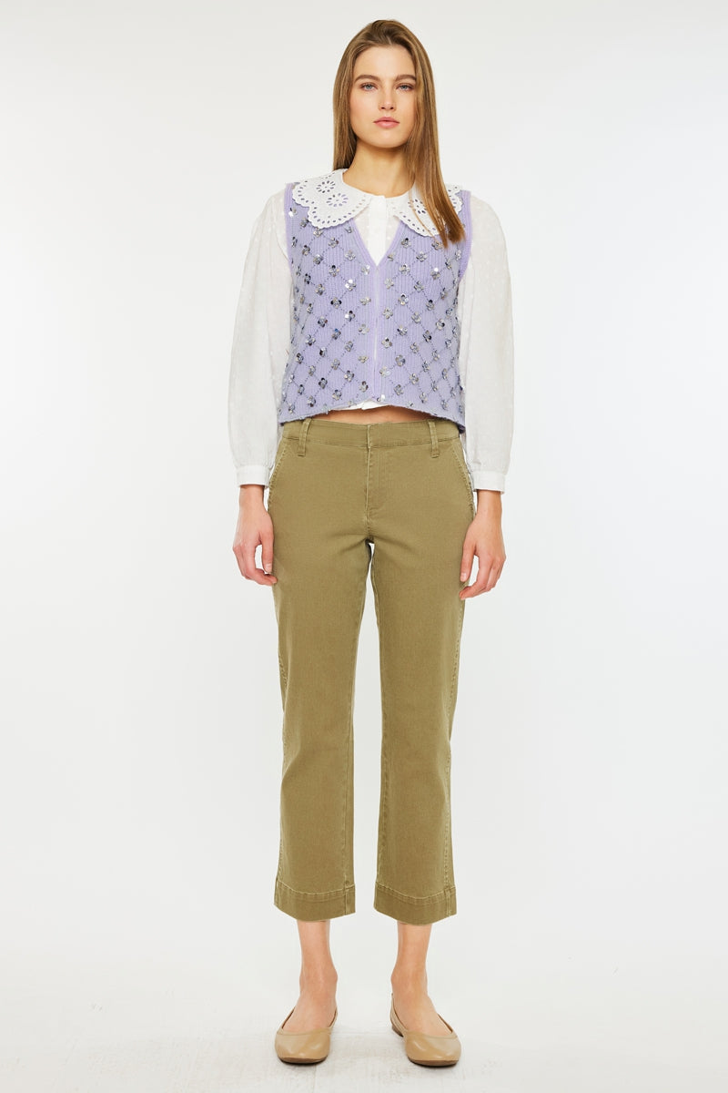 Julia Mid Rise Straight Jeans - Official Kancan USA