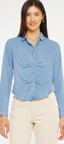Evie Fitted Long Sleeve Shirt - Official Kancan USA