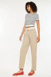 Francine Mid Rise Double Waistband Straight Pants - Official Kancan USA