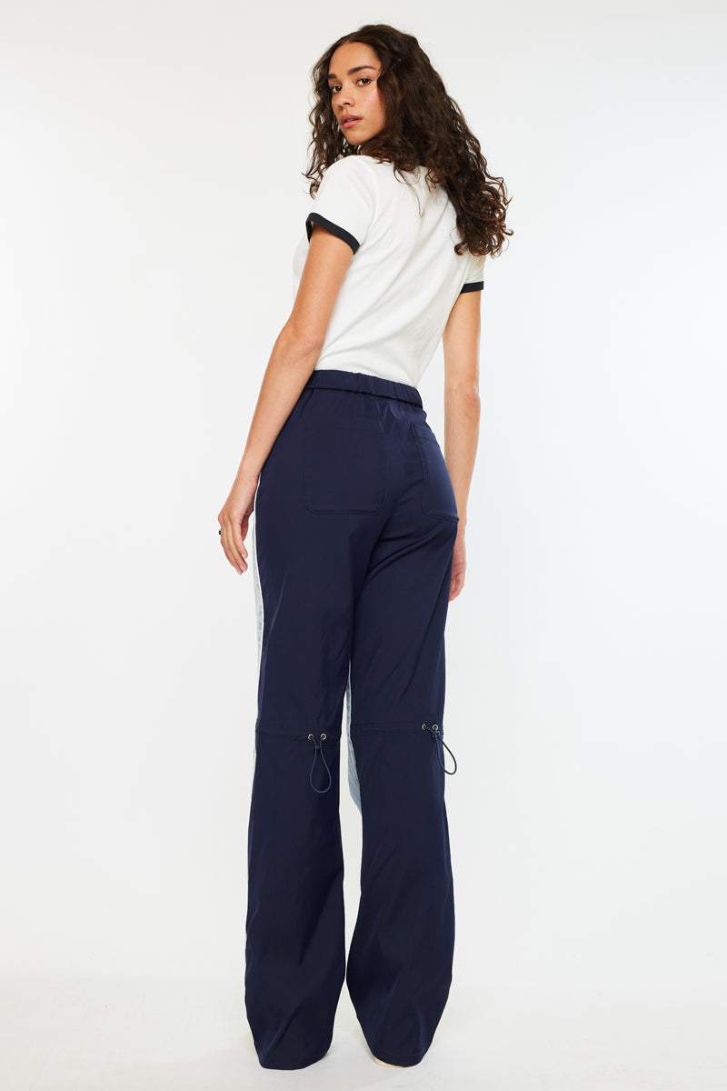 Miranda High Rise Pull On Wide Leg Jeans - Official Kancan USA