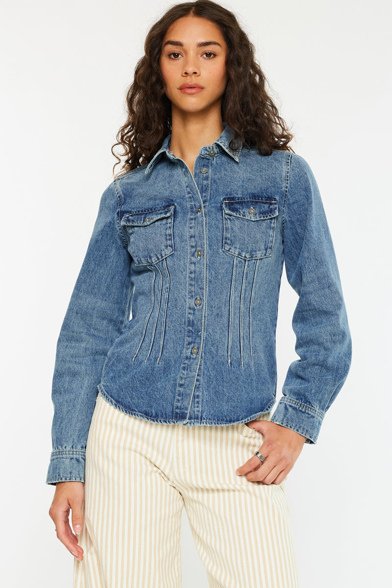 Loreen Western Fitted Shirt - Official Kancan USA