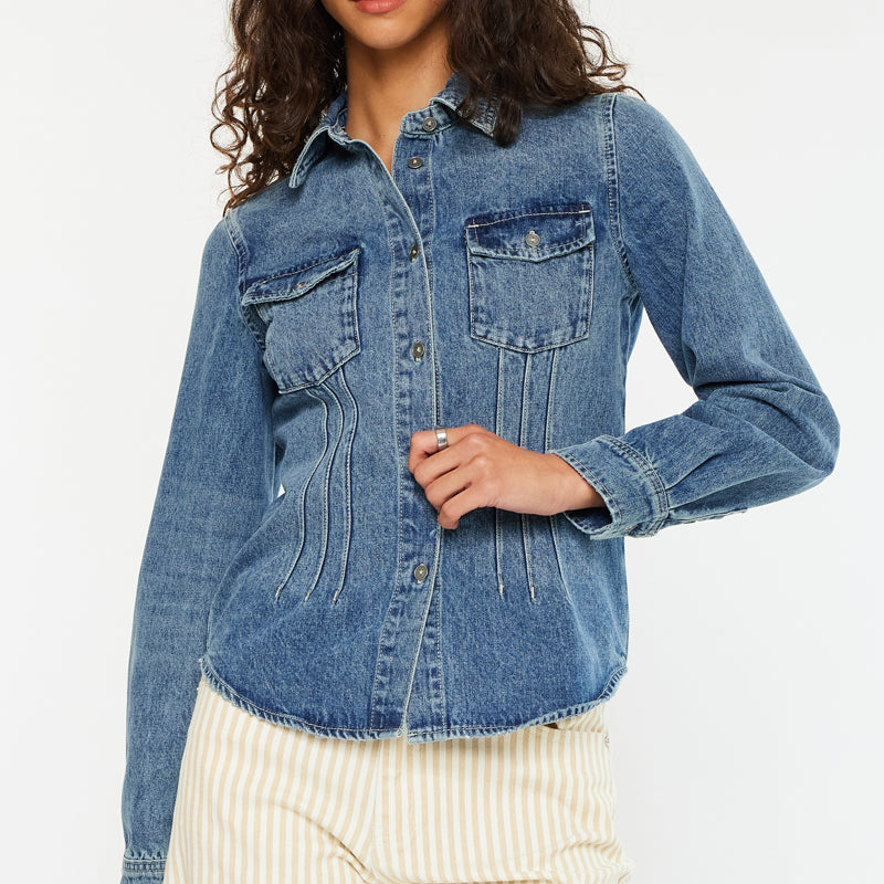 Loreen Western Fitted Shirt - Official Kancan USA