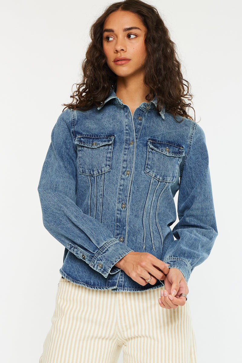 Loreen Western Fitted Shirt - Official Kancan USA