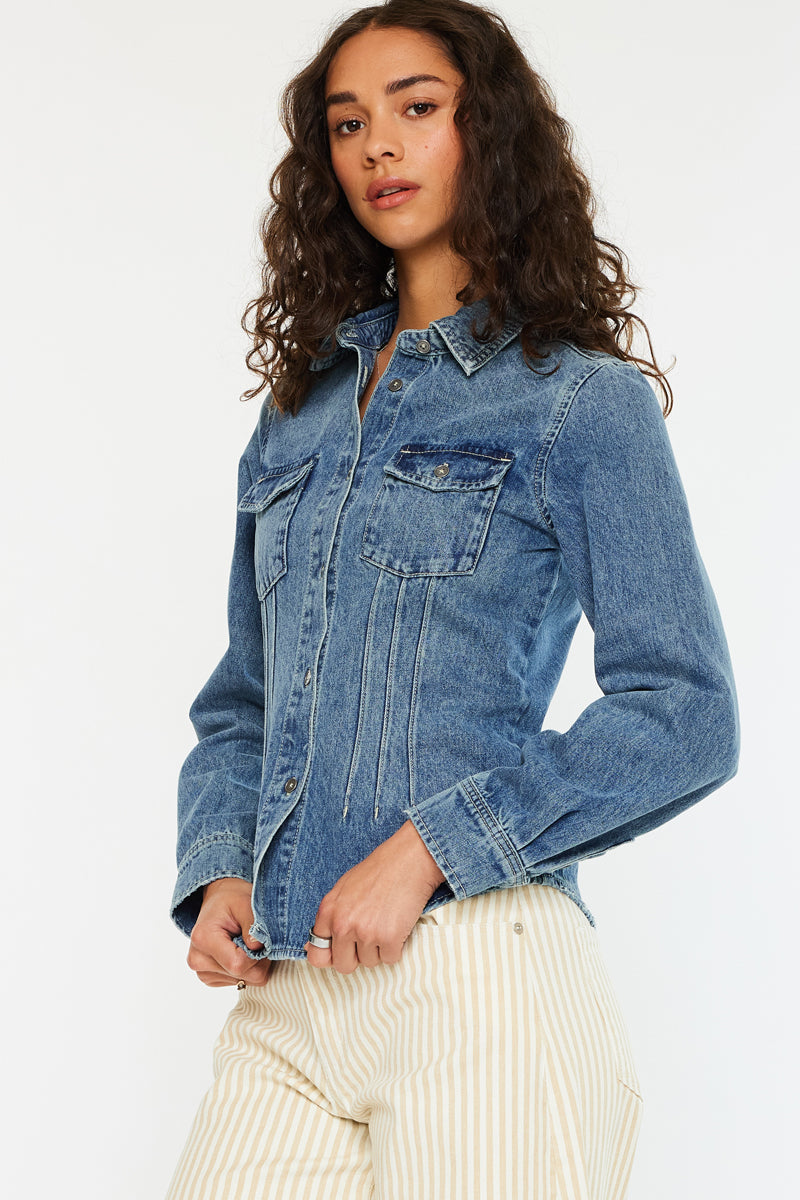 Loreen Western Fitted Shirt - Official Kancan USA