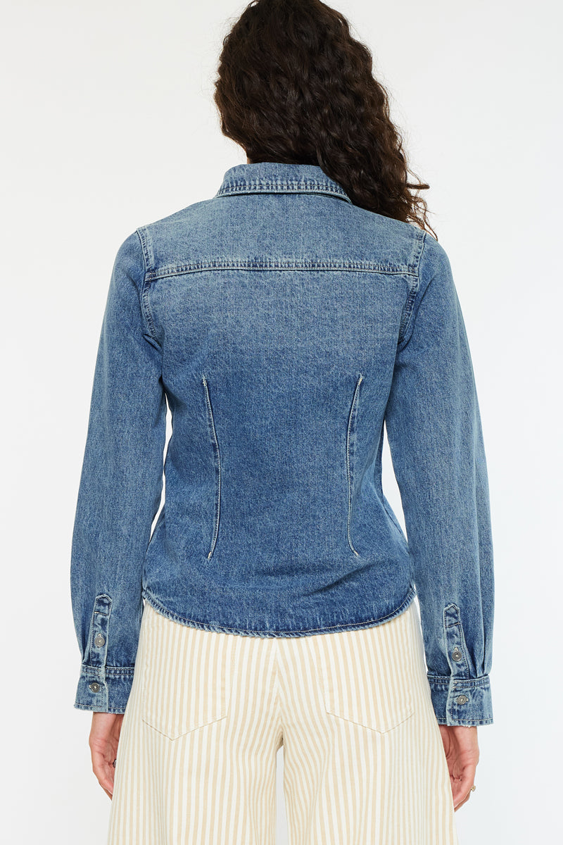 Loreen Western Fitted Shirt - Official Kancan USA