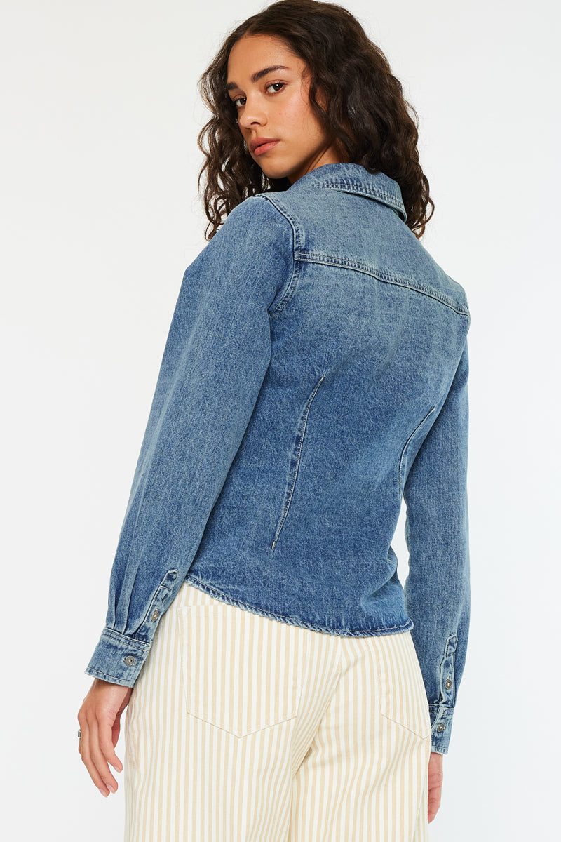 Loreen Western Fitted Shirt - Official Kancan USA