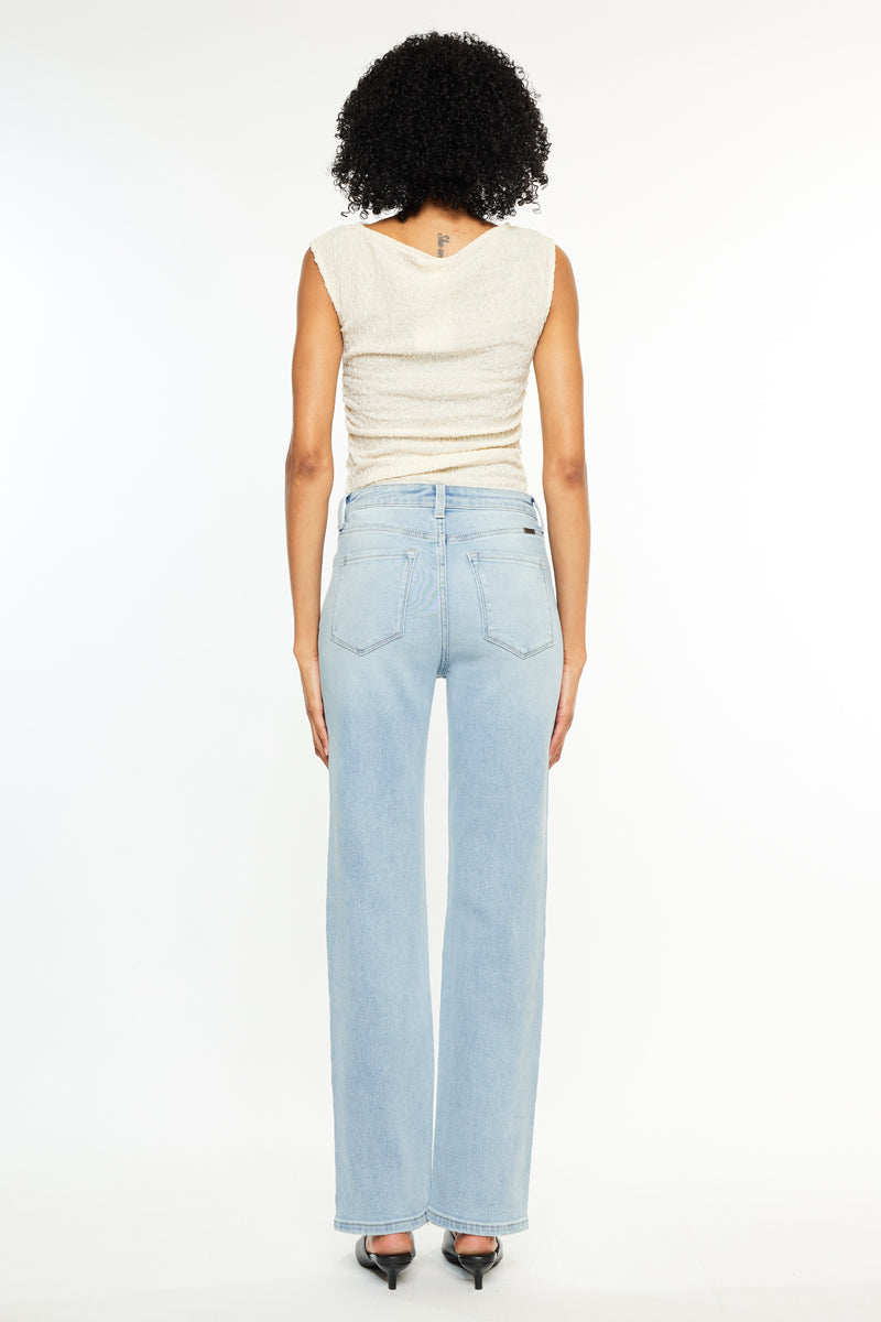 Cheriese High Rise Straight Jeans - Official Kancan USA