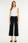 Sterling High Rise Crop Wide Leg Jeans - Official Kancan USA