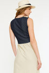 Shelley Stripe Tailored Vest