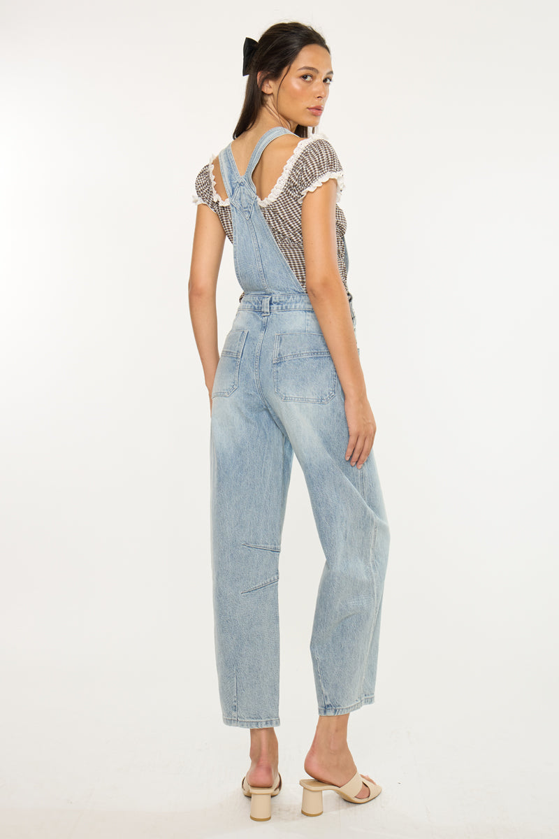 Aide Barrel Overalls – Comfort Stretch Curved Fit | Kancan USA