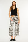 Alonso Mid Rise Crop Wide Leg Jeans - Official Kancan USA