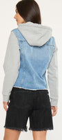 Karine Denim Hoodie Jacket - Official Kancan USA