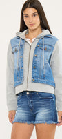 Kenzie Denim Hoodie Jacket - Official Kancan USA