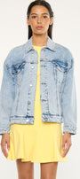 Illanie Oversized Denim Jacket - Official Kancan USA