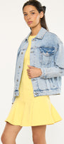 Illanie Oversized Denim Jacket - Official Kancan USA