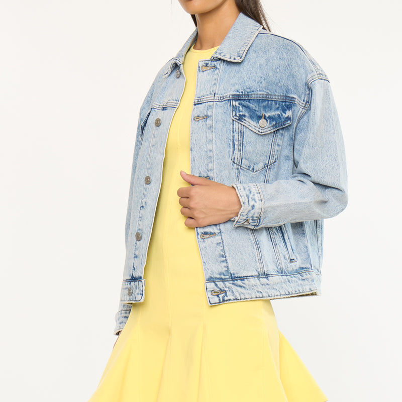 Illanie Oversized Denim Jacket - Official Kancan USA