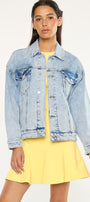 Illanie Oversized Denim Jacket - Official Kancan USA