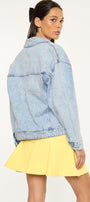 Illanie Oversized Denim Jacket - Official Kancan USA