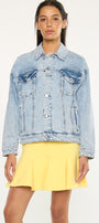Illanie Oversized Denim Jacket - Official Kancan USA