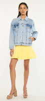 Illanie Oversized Denim Jacket - Official Kancan USA