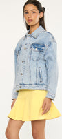 Illanie Oversized Denim Jacket - Official Kancan USA