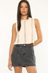 Elaine Mid Rise Mini Skirt