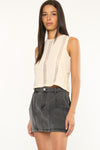 Elaine Mid Rise Mini Skirt