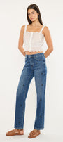 Renata High Rise Straight Jeans