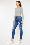 Charlie High Rise Ankle Skinny Jeans - Official Kancan USA