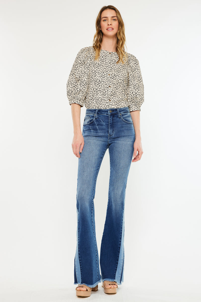 Treasure High Rise Flare Jeans - Official Kancan USA