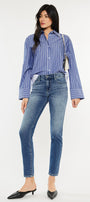Myra Mid Rise Cigarette Leg Jeans - Official Kancan USA