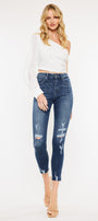 Gwen High Rise Ankle Skinny Jeans - Official Kancan USA