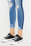 Alora Mid Rise Ankle Skinny - Official Kancan USA
