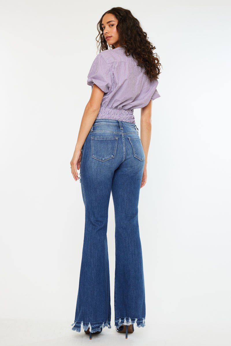 Bali High Rise Super Flare Jeans - Official Kancan USA