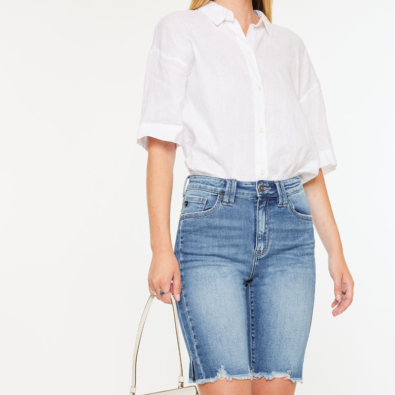 Corealla High Rise Bermuda Shorts - Official Kancan USA