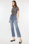 Violet High Rise Slim Wide Leg Jeans - Official Kancan USA