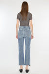 Violet High Rise Slim Wide Leg Jeans - Official Kancan USA