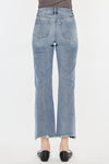 Violet High Rise Slim Wide Leg Jeans - Official Kancan USA