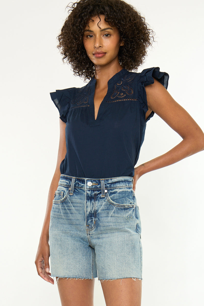 June High Rise Shorts – Kancan USA