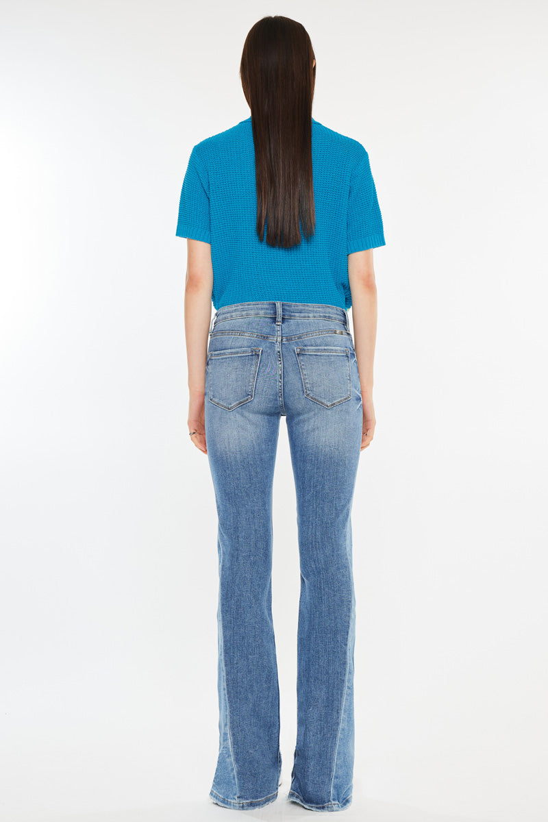 Hope Mid Rise Bootcut Jeans - Official Kancan USA
