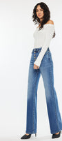 Celine Ultra High Rise 90's Flare Jeans - Official Kancan USA