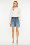 Mariane Mid Rise Bermuda Shorts - Official Kancan USA