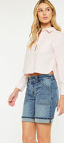 Mariane Mid Rise Bermuda Shorts - Official Kancan USA